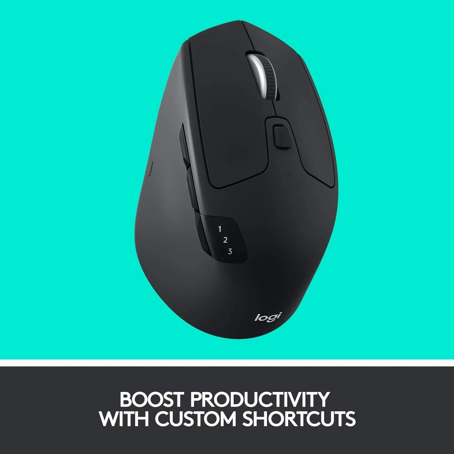 Logitech M720 Mouse, Black