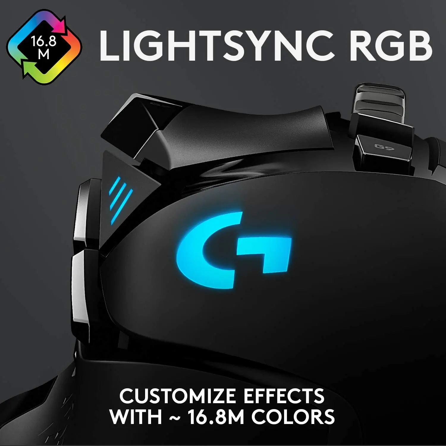 Logitech G502 HERO, (RGB) Mouse Black