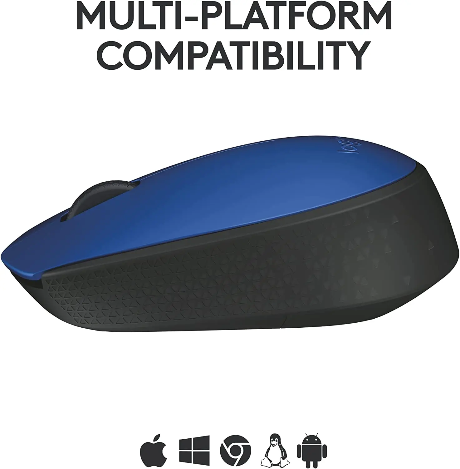 Logitech M171 Mouse, Blue
