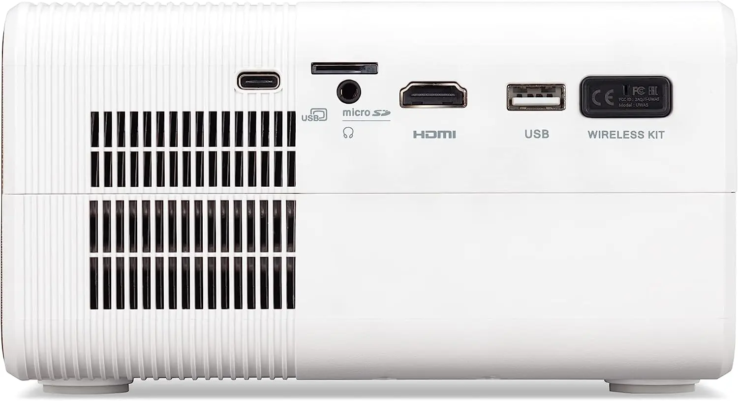 MR.JU411.001, Aopen QF12 LED -Projection system LCD -Wireless Projection, HDMI, MicroSD, Native FHD