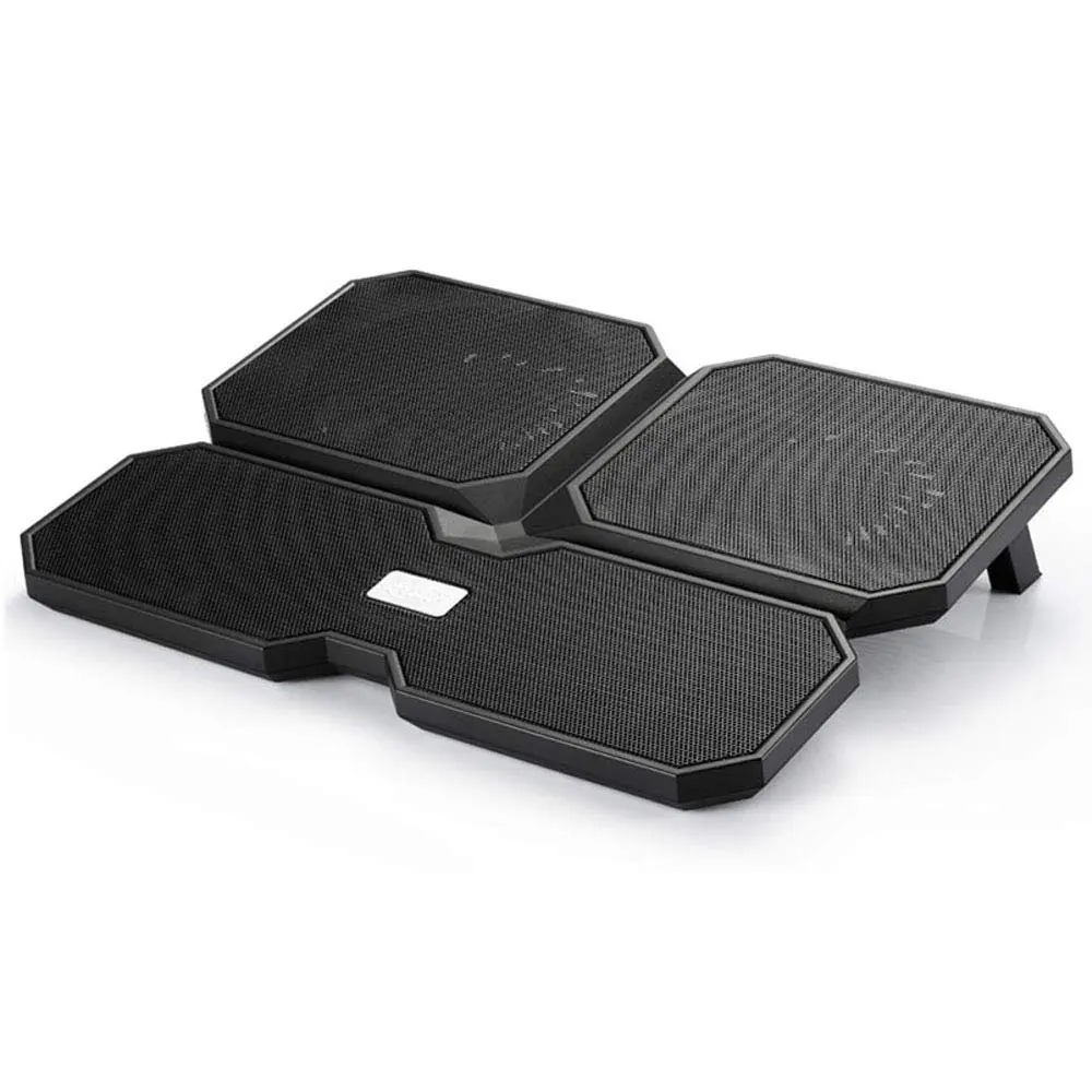 DeepCool MULTI CORE X8 Notebook cooler Up to 17 Pure Aluminum Panel,4*10cm Fans,2 Viewing Angles381X268X29mm