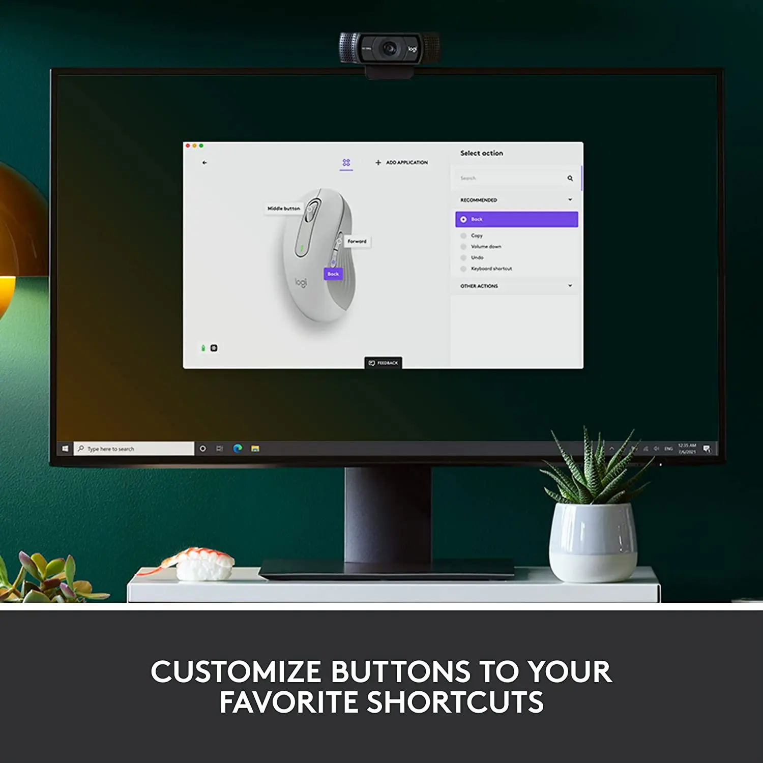 Logitech M650 Mouse, OFF-White