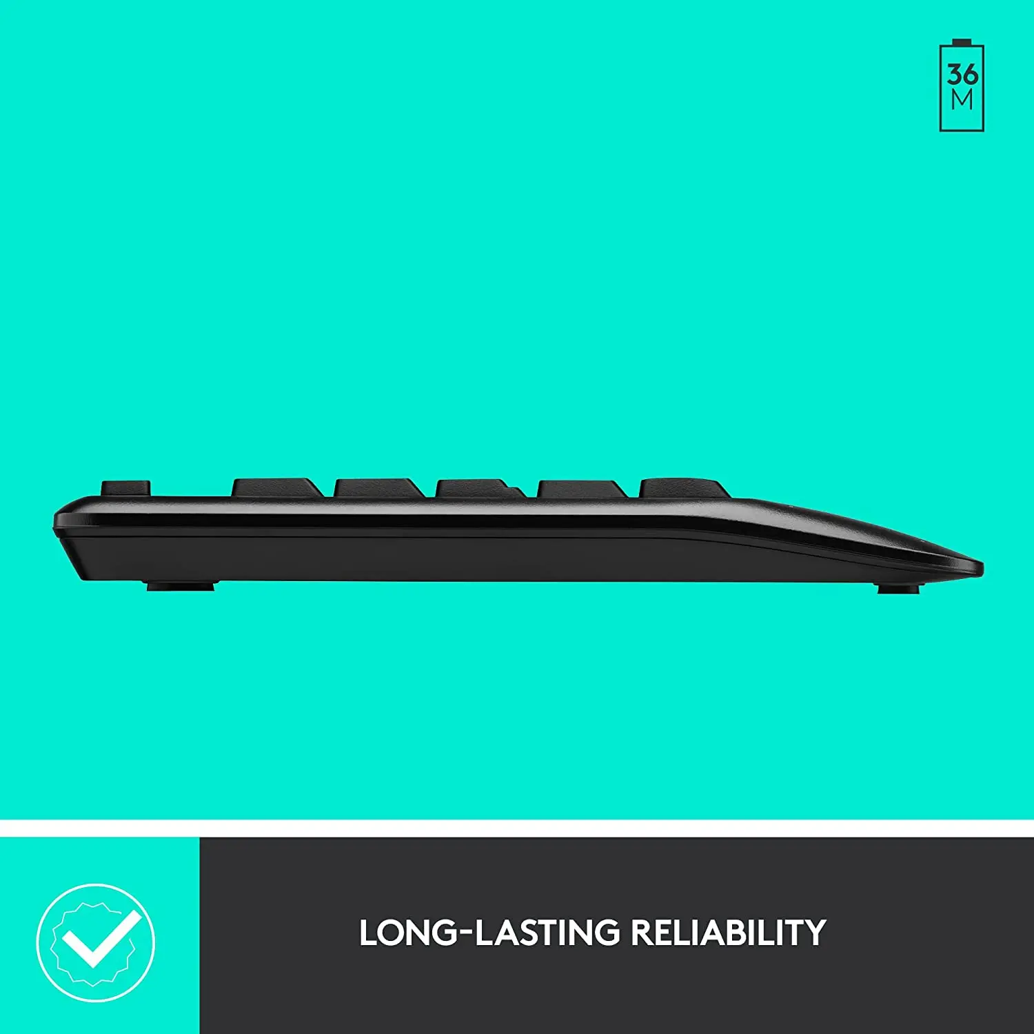 Logitech MK345 Keyboard, + Mouse (Combo) Black