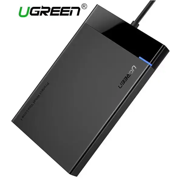 US221 UGREEN (30847) 2.5 inch Hard Dish box with cable