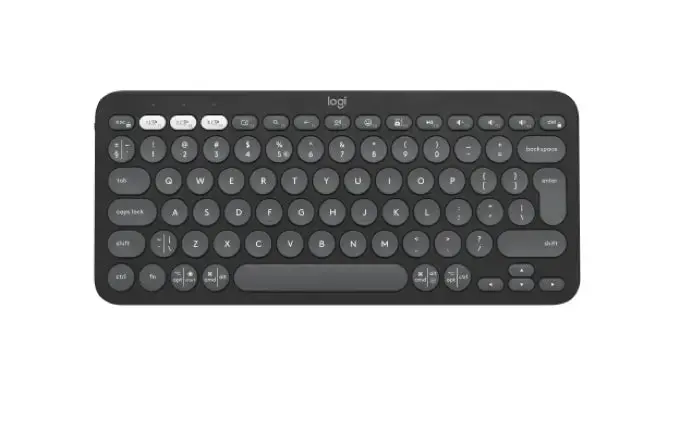 Logitech K380s Pebble Keys 2 Keyboard, Grey