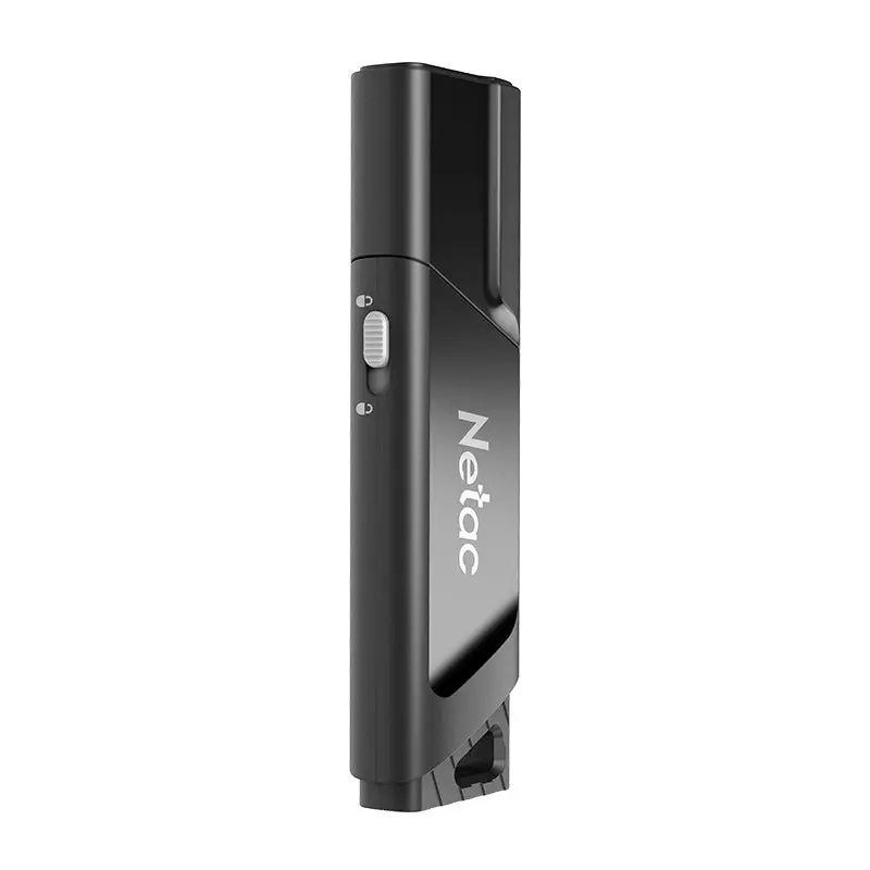 NETAC U336, 128GB, USB3.2, Write protection, Black