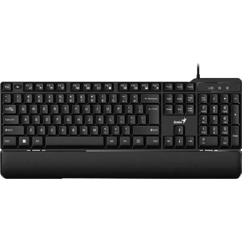 Genius KB-100XP Keyboard, Black