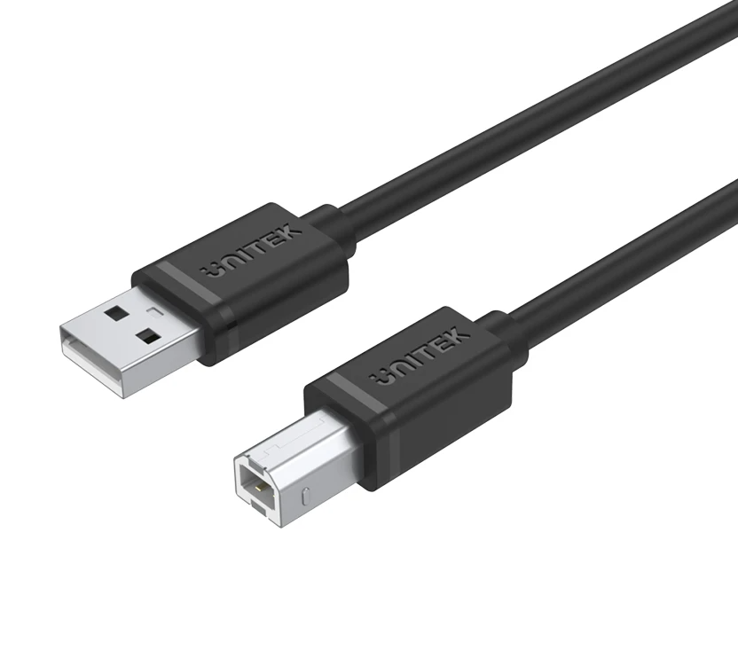Unitek Y-C420GBK USB 2.0 USB-A (M) to USB-B (M) Cable 3M