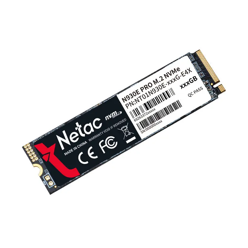 NETAC N930E, NVMe SSD, 128GB, PCIe Gen 3 x4 M.2 2280