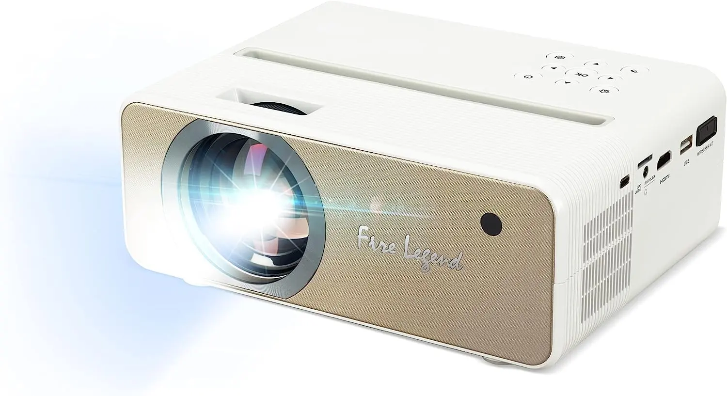 MR.JU411.001, Aopen QF12 LED -Projection system LCD -Wireless Projection, HDMI, MicroSD, Native FHD