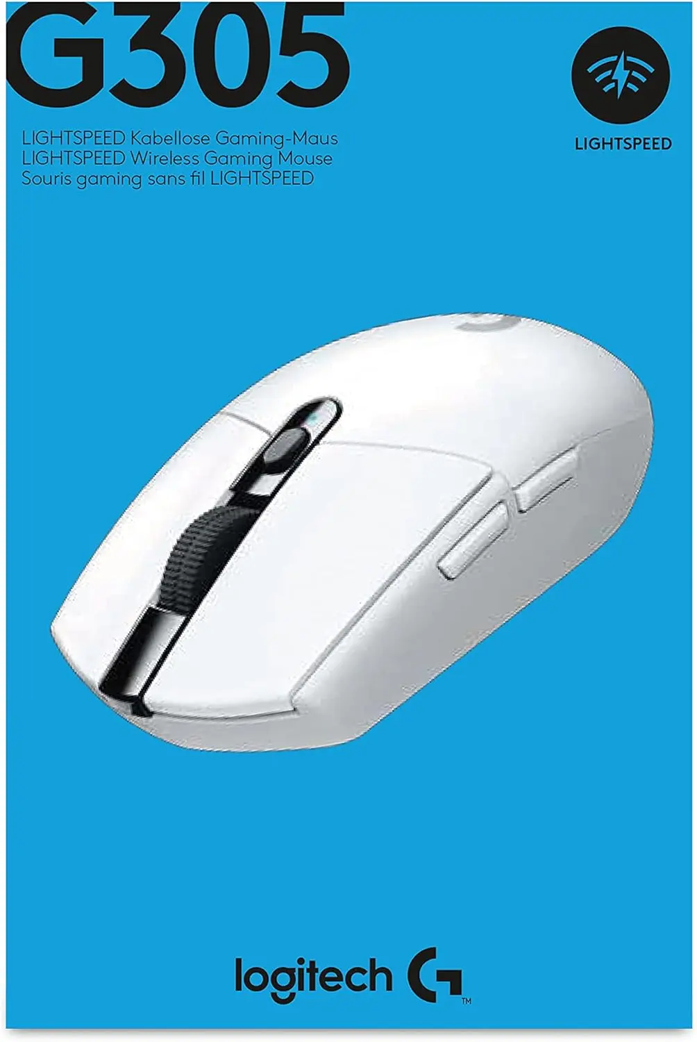 Logitech G305 Mouse, White