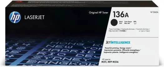 Printermayin Laser toner cartridge W1360A without chip 136a