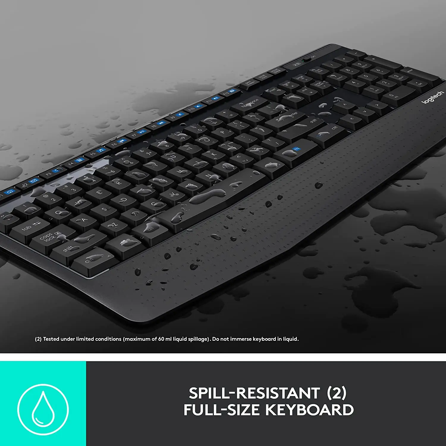 Logitech MK345 Keyboard, + Mouse (Combo) Black