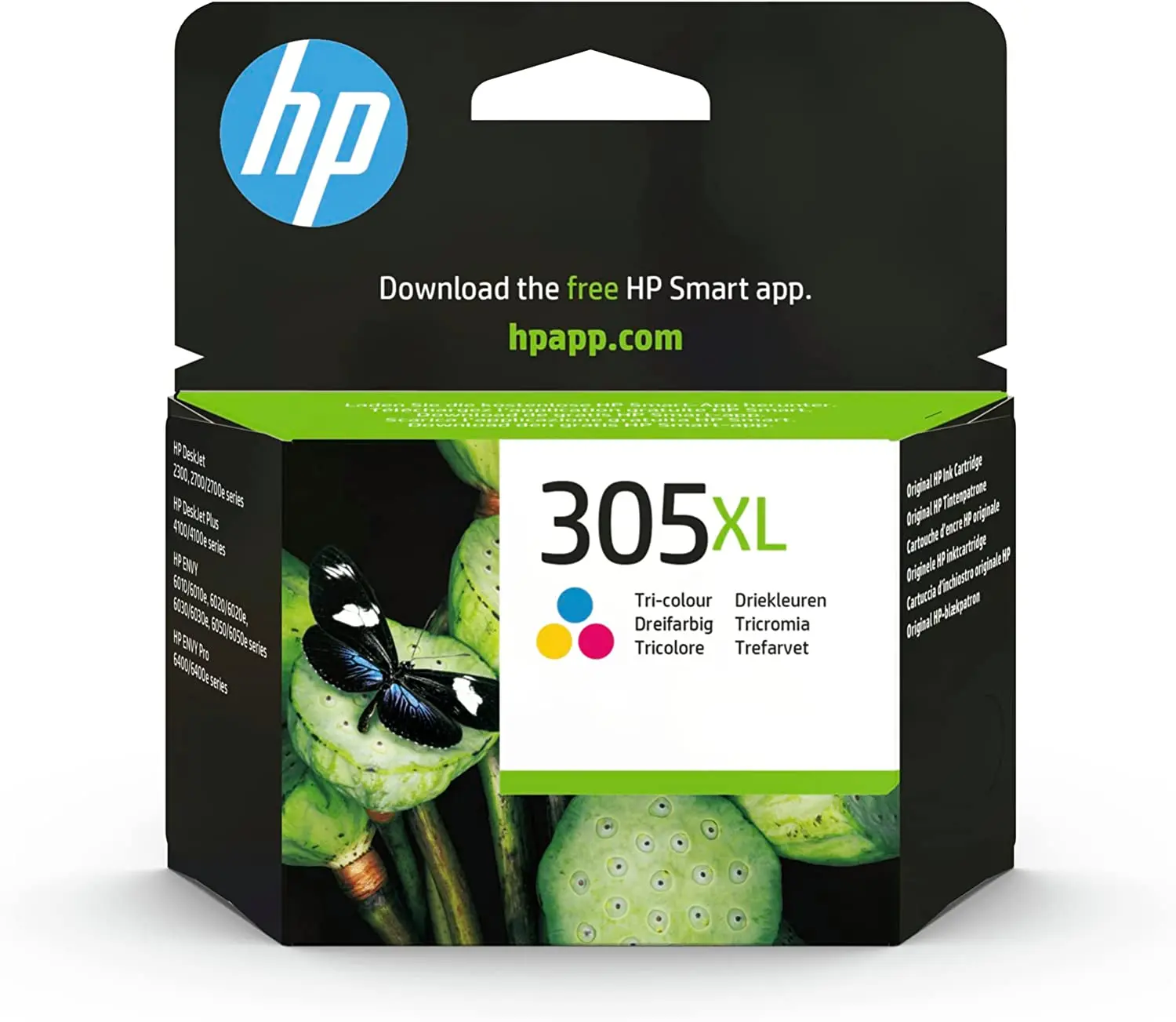 HP 305XL Ink Cartridge, Tri-color (High Yield)