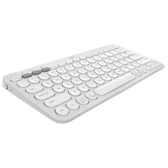 Logitech K380s Pebble Keys 2 Keyboard, White