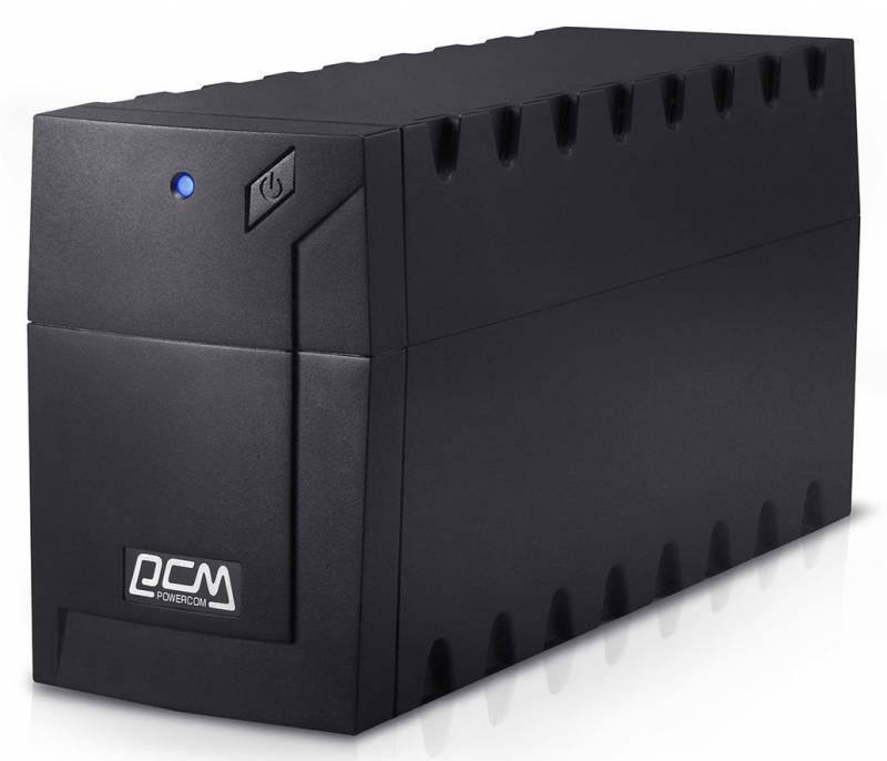 Powercom RPT-1000A, 1000VA/600W, Line-Interactive, Automatic internal bypass, Black
