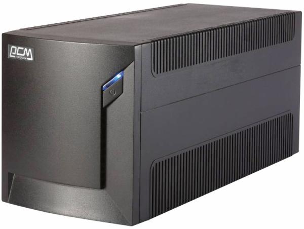 Powercom RPT-1025AP, 1025VA/615W, Line-Interactive, Automatic internal bypass, Black