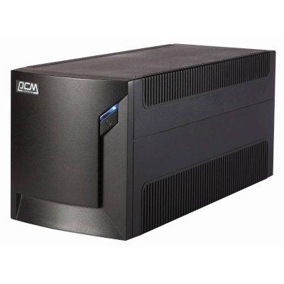 Powercom RPT-1500AP, 1500VA/900W, Line-Interactive, Automatic internal bypass, Black
