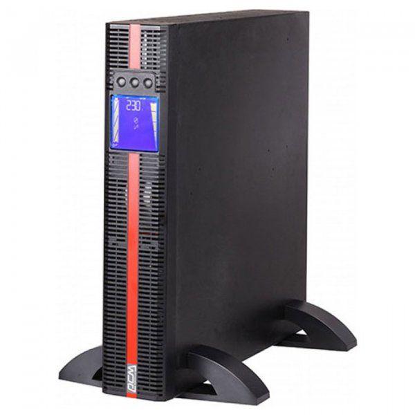 Powercom MRT-2000, 2000VA/2000W, Online, Automatic and manual internal bypass, Black