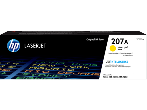 207A HP Toner Cartridge, Yellow, W2212A
