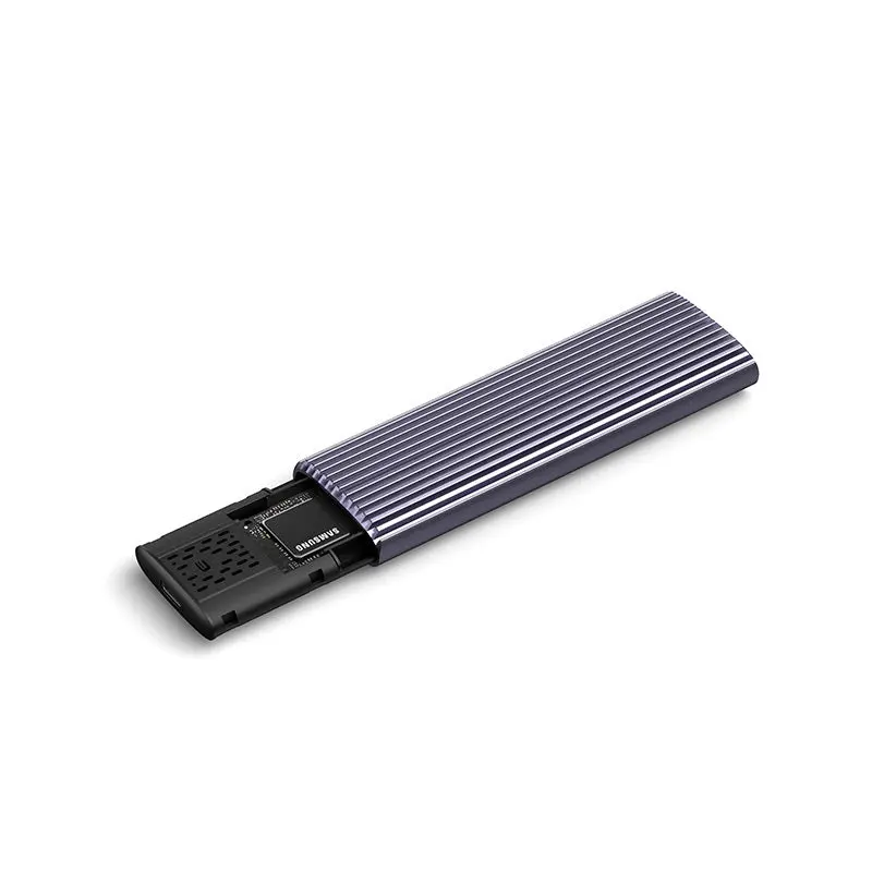 NETAC WH51 USB Adapter, M.2 NVMe/SATA SSD Case, USB3.1 Gen2 10Gb/s M-Key NVMe & SATA, C to C and C to A cable