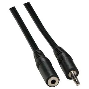 Kingda KD-AVC9006-5M 3.5mm stereo cable, male to female,5m