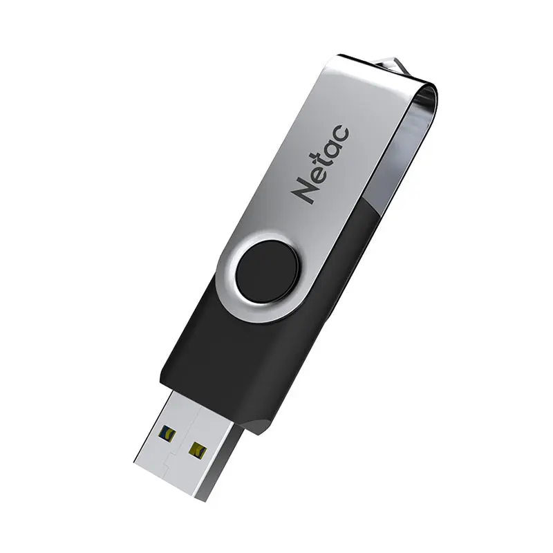 NETAC U505, 16GB, USB2.0, ABS+Iron, Black+Silver