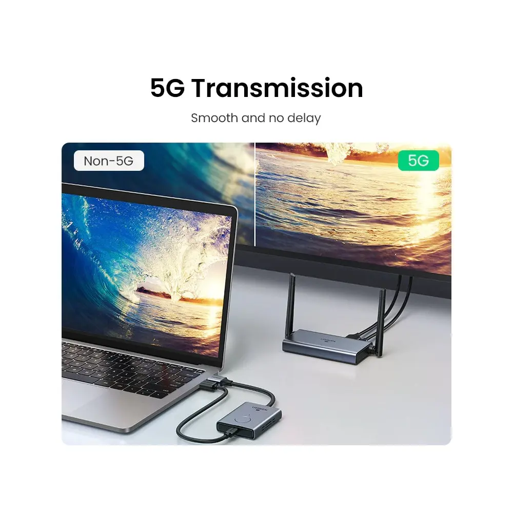 UGREEN CM506 (50633) Wireless Transmitter SIlver