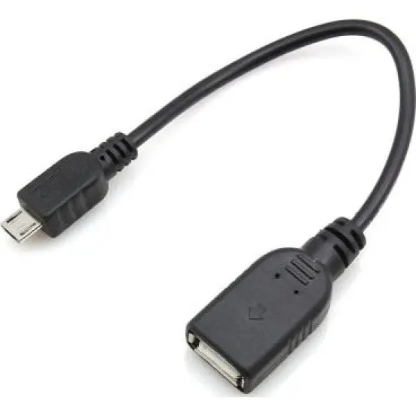 Kingda KDUSB2002-1M USB 2.0 A female to micro B 5Pin male cable, CU,1M