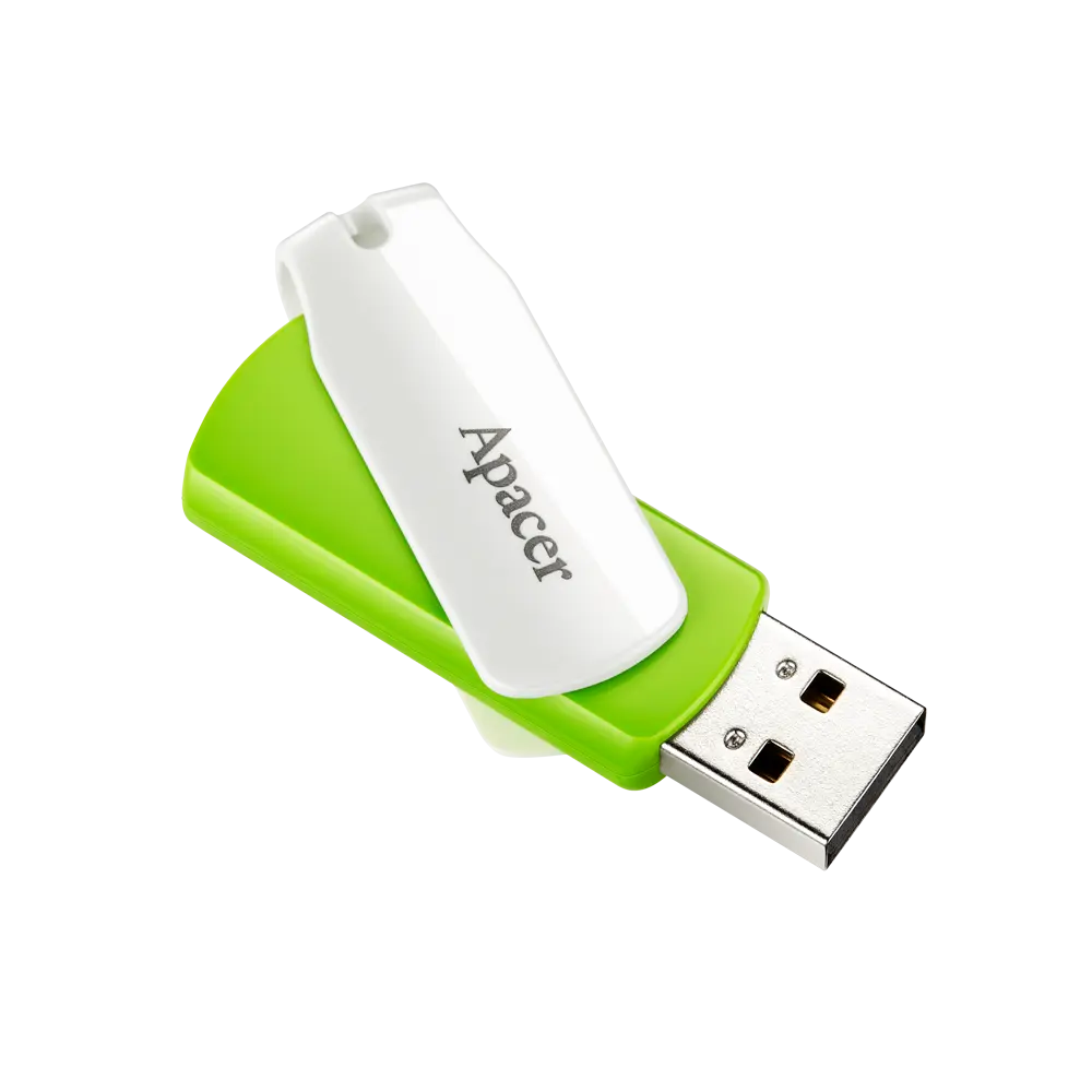 Apacer AH335, 32GB, USB2.0, White + Green
