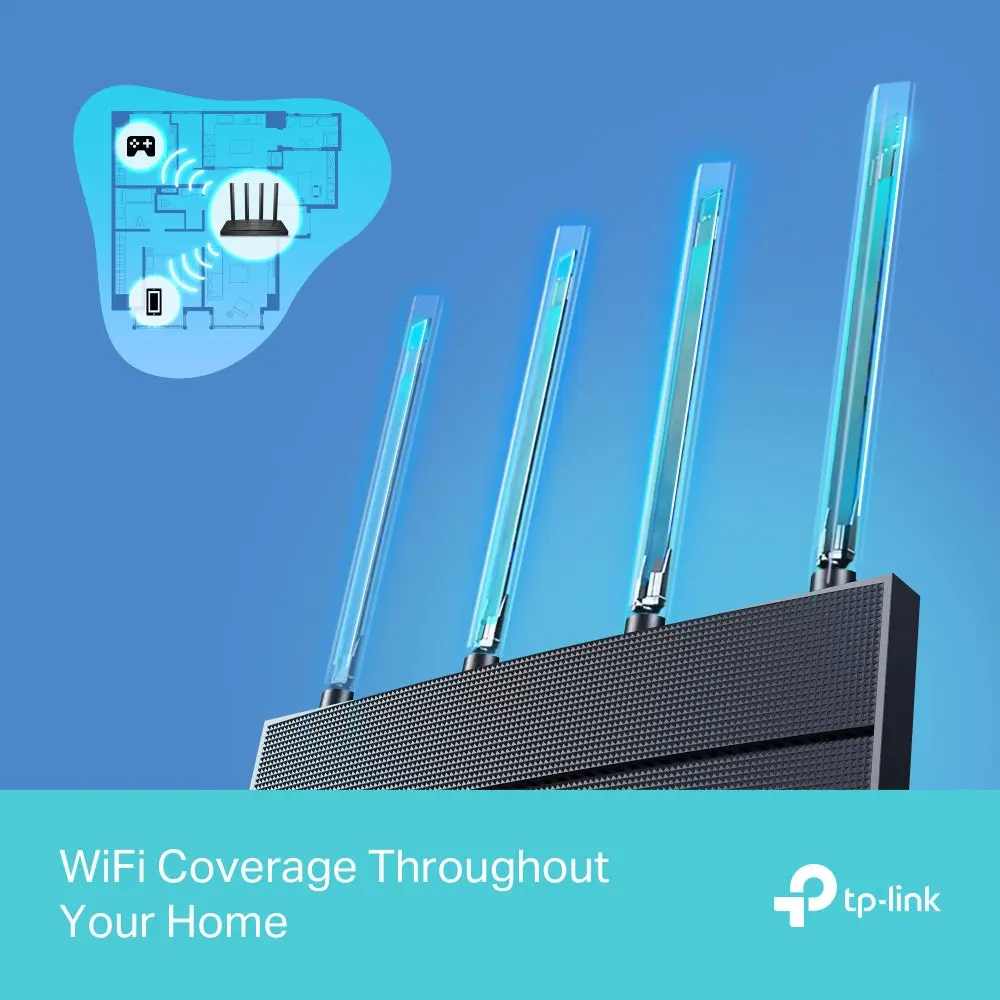 TP-Link Archer AX12, AX1500 Gigabit Wi-Fi 6 Router