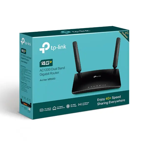 TP-Link Archer MR600, 4G+ Cat6 AC1200 Wireless Dual Band Gigabit Router
