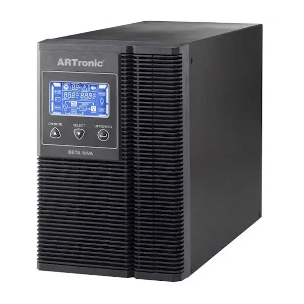 Artronic UPS, ARTon Beta 1kVA, 800W, On-LINE, USB, RJ45-RS232 port