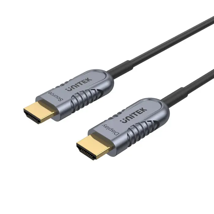 Y-C185M, Unitek 0.5M HDMI2.0 Male to Male Cable, Black
