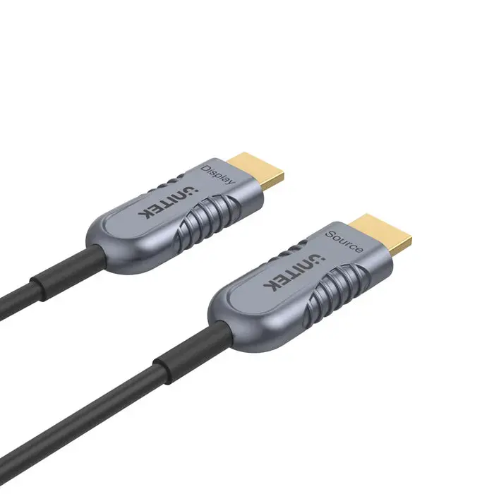 Y-C185M, Unitek 0.5M HDMI2.0 Male to Male Cable, Black