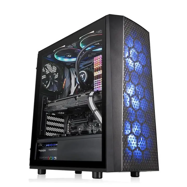 Thermaltake Versa J24 TG RGB Case Black