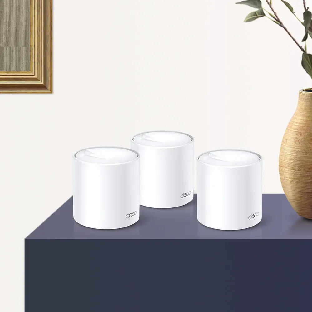 TP-Link, Deco X20(3-pack), AX1800 Whole Home Mesh Wi-Fi 6 System