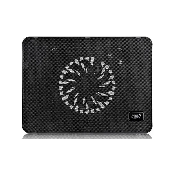 DeepCool WIND PAL MINI Slim Notebook Cooler with 14cm Blue LED Fan 15.6 (DP-N114L-WDMI)