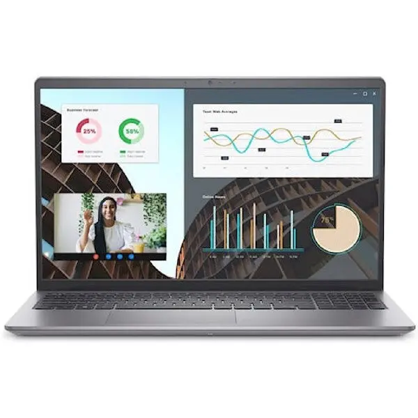 Dell Vostro 3530/Core i5-1334U/8GB/512GB SSD/15.6" FHD 120Hz/Intel HD/FHD Cam/Mic/WLAN + BT/Backlit Kb/3 Cell/Ubuntu/3Yrw