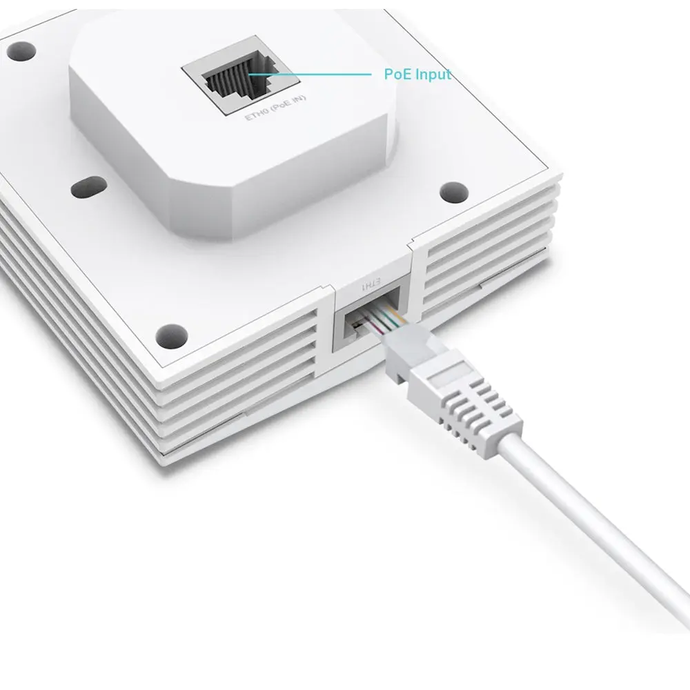 TP-Link EAP650-Wall, AX3000 Wall Plate Wi-Fi 6 Access Point