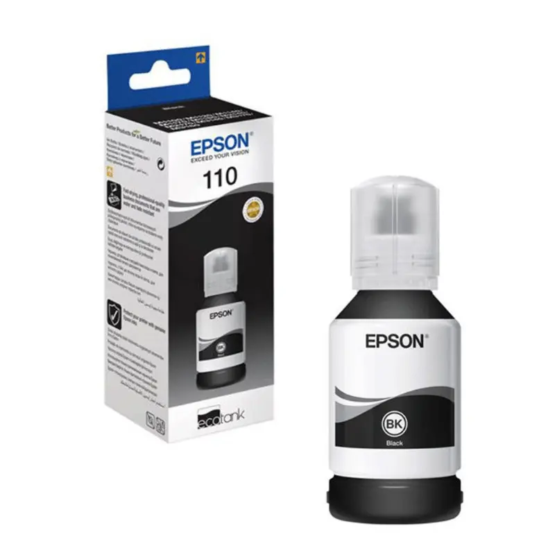 Epson 110 Pigment black Ink Bottle C13T03P14A