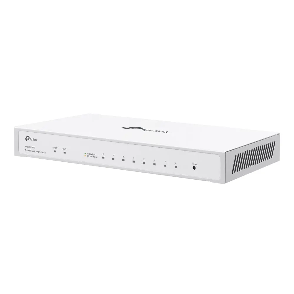 TP-Link Festa FS308G, 8-Port 10/100/1000Mbps Smart Switch, Supports PoE input