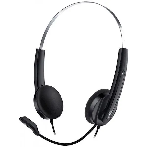 Genius HS-220U USB Headset Black