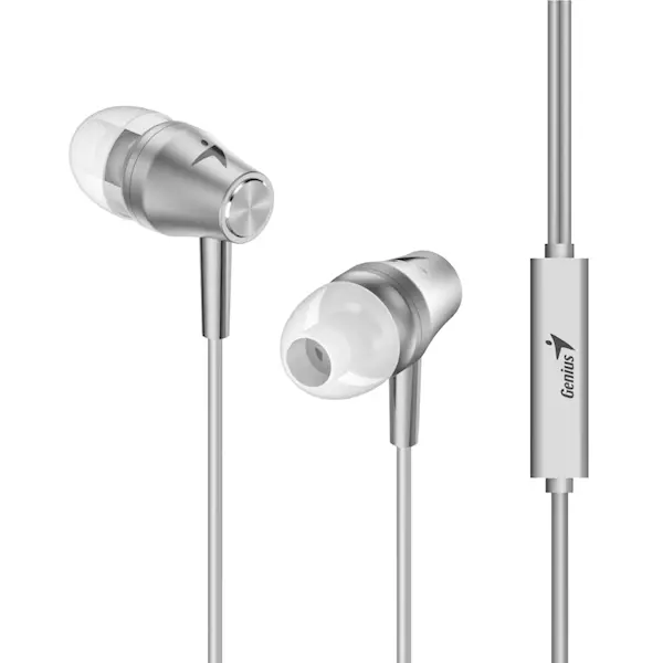 Genius HS-M360 In-Ear Headphone Silver