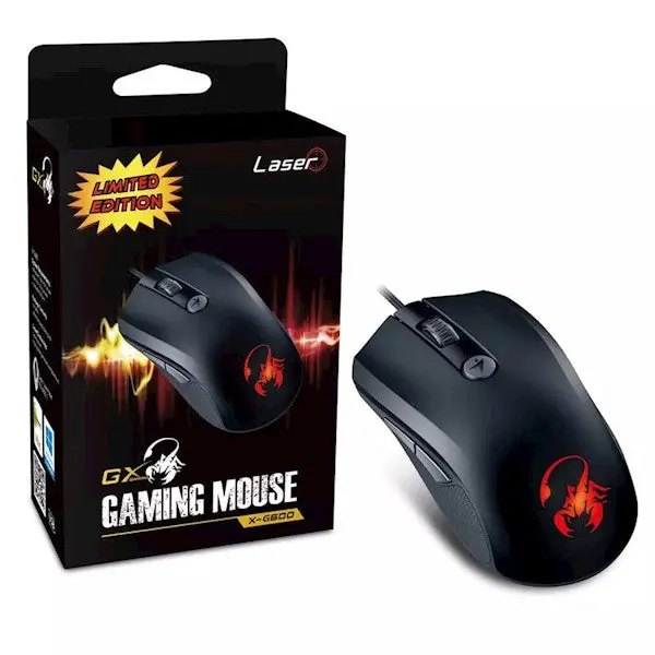 Genius X-G600 Mouse, Black