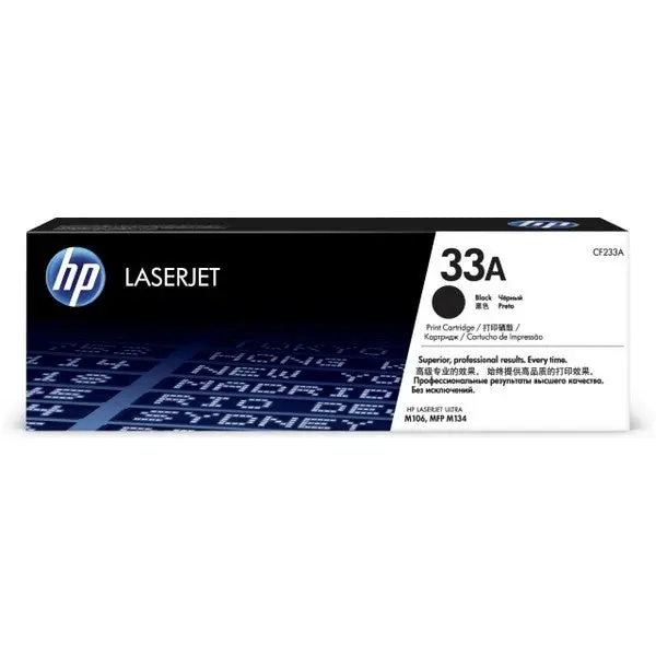 33A HP Toner Cartridge, Black CF233A