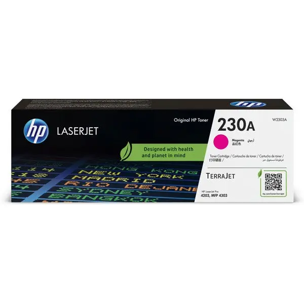 230A HP Toner Cartridge, Magenta, W2303A