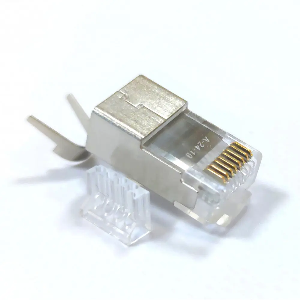 KD-PG8027, Kingda STP CAT7 Plug, for 22AWG Cable,50pcs/bag