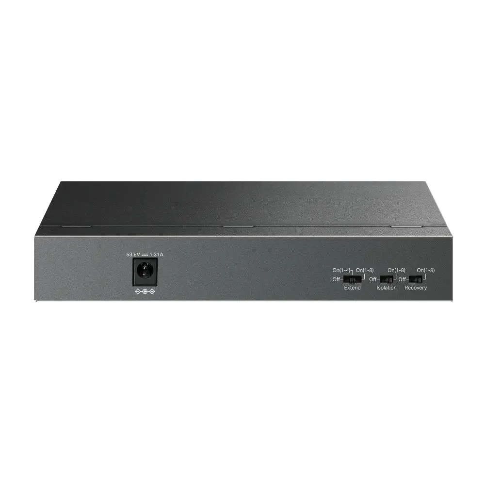 TP-Link LS109P, 9-Port 10/100Mbps Desktop Switch with 8-Port PoE+