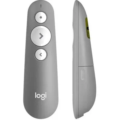 R500s Logitech Bluetooth Presentation Remote - MID GREY L910-006520